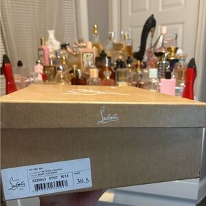 Christian Louboutin Pink Studded Heels